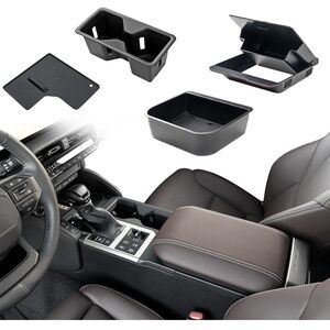4PCS Center Console Organizer Tray for 2024 2025 Toyota Land Cruiser